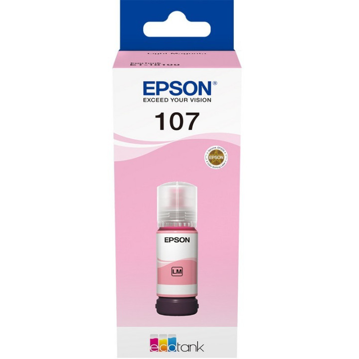 Tinta Epson Bote 107 Magenta Light T09B Ecotank Bottle | InfoChen