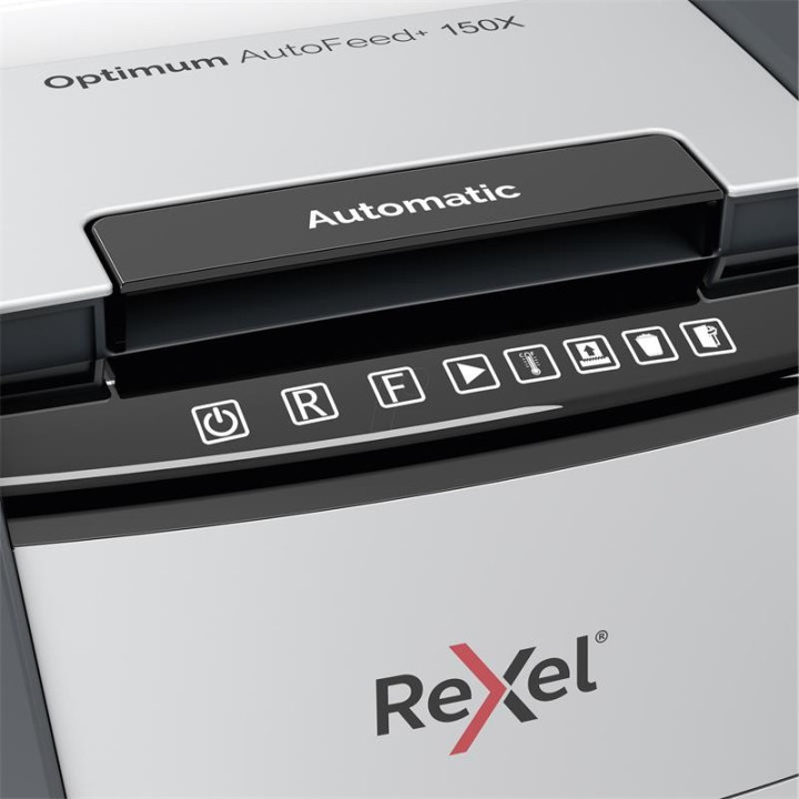 Destructora Rexel Optimum Autofeed+ 150X Automatica Confeti |