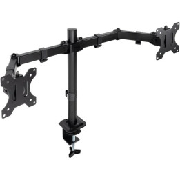Soporte De Mesa Tv/monitor Tooq 17-27 2 Brazos Black | InfoChen
