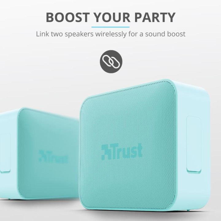 Altavoces Trust Zowy Wireless Bluetooth Mint | InfoChen Canarias