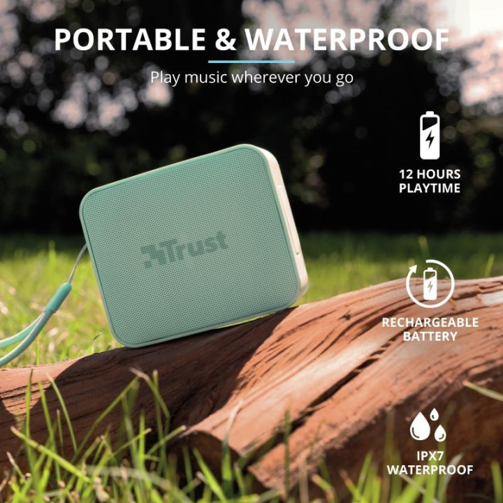 Altavoces Trust Zowy Wireless Bluetooth Mint | InfoChen Canarias
