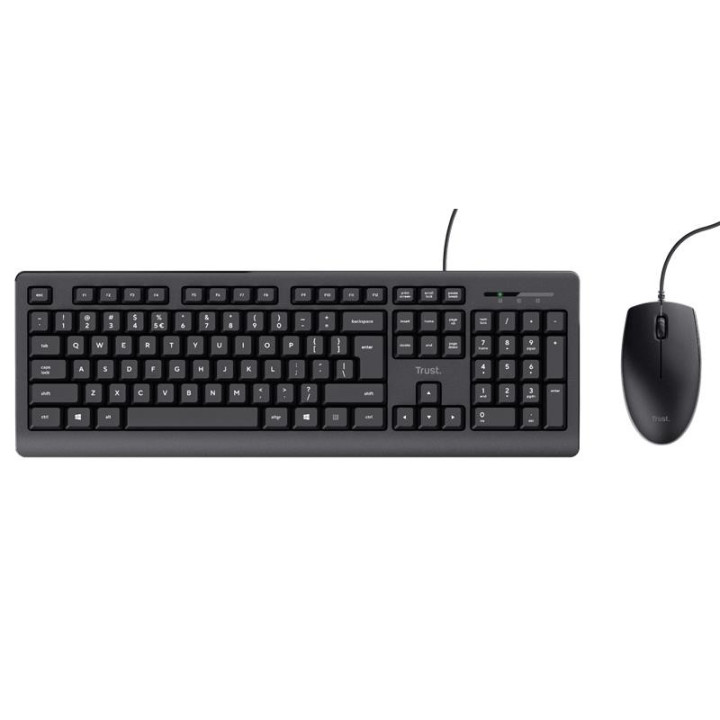 Teclado + Raton Trust Primo USB | InfoChen Canarias