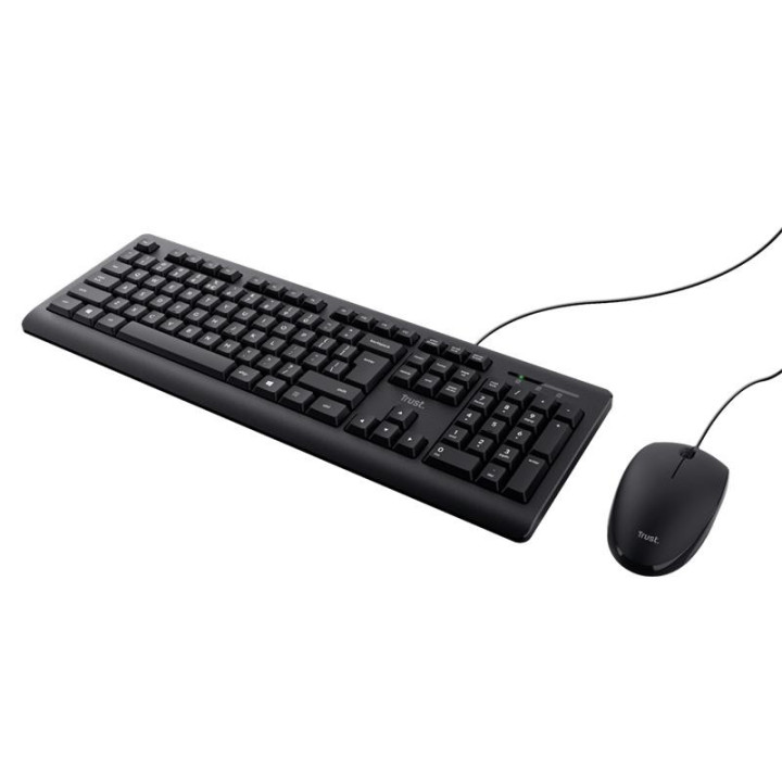 Teclado + Raton Trust Primo USB | InfoChen Canarias