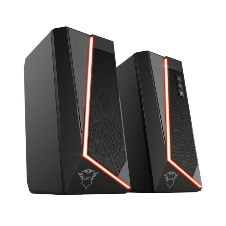 Altavoces Trust Gaming Gtx 609 Zoxa RGB 2.0 Speakerset | InfoChen