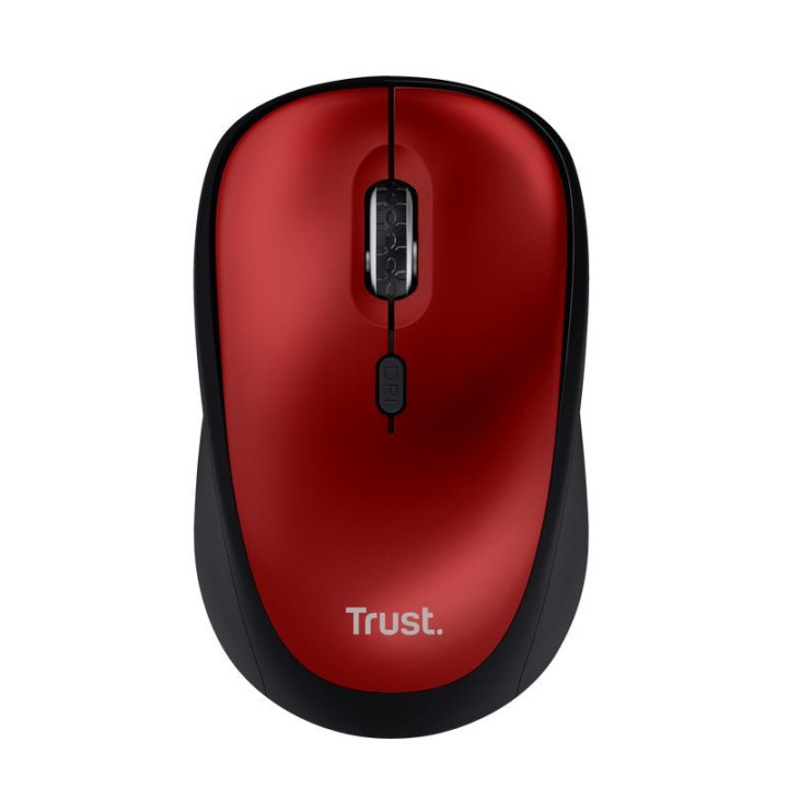 Raton Trust Yvi+ Wireless Silent Eco Red | InfoChen Canarias