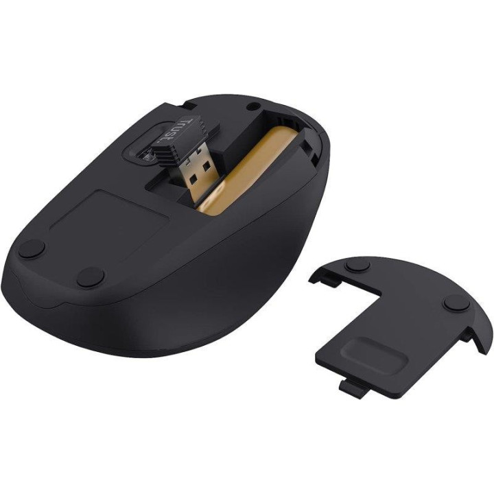 Raton Trust Yvi+ Wireless Silent Eco Blue | InfoChen Canarias