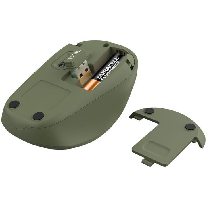 Raton Trust Yvi+ Wireless Silent Eco Green | InfoChen Canarias