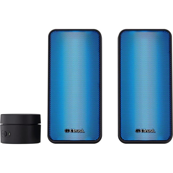 Altavoces Trust Wezz Gxt 611 RGB 2.0 Black | InfoChen Canarias