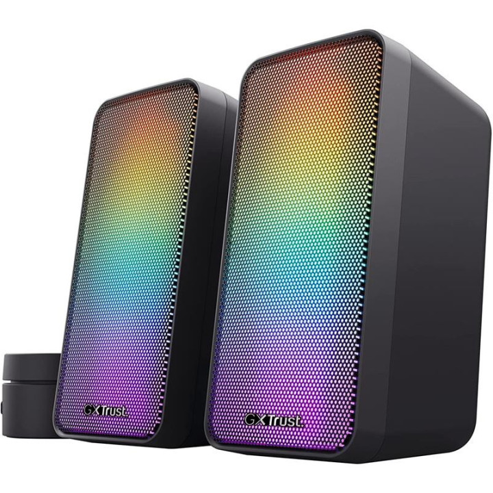 Altavoces Trust Wezz Gxt 611 RGB 2.0 Black | InfoChen Canarias