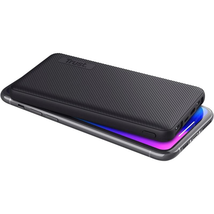 Powerbank Trust Primo Slim 5000MAH 2A USB + USB-C + Micro-USB Eco
