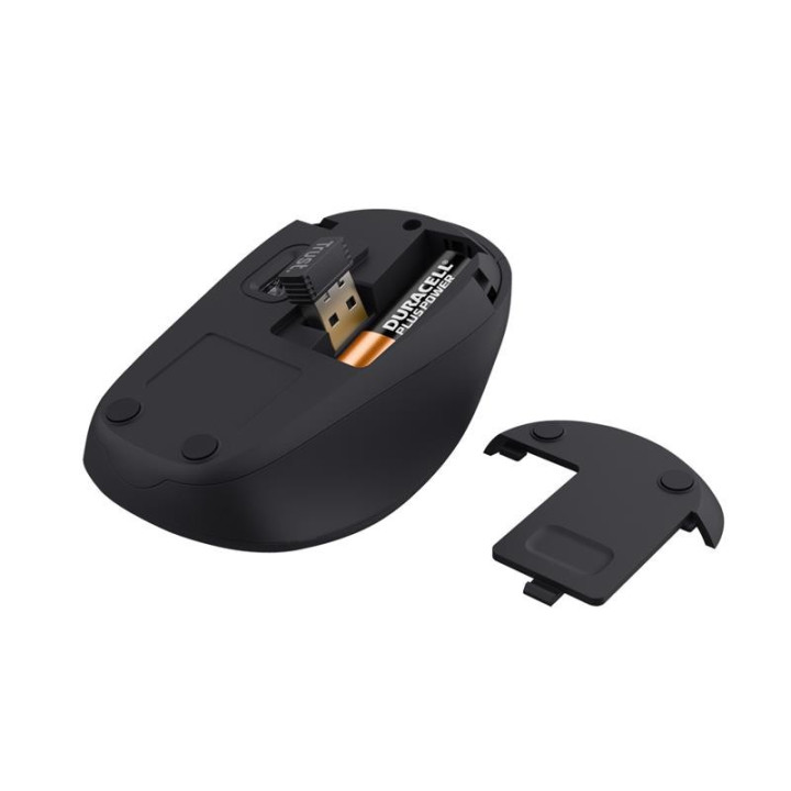 Raton Trust TM-201 Wireless Black | InfoChen Canarias