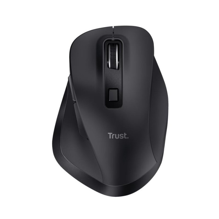 Raton Trust Fyda Comfort Ergonomico Eco Wireless Black | InfoChen