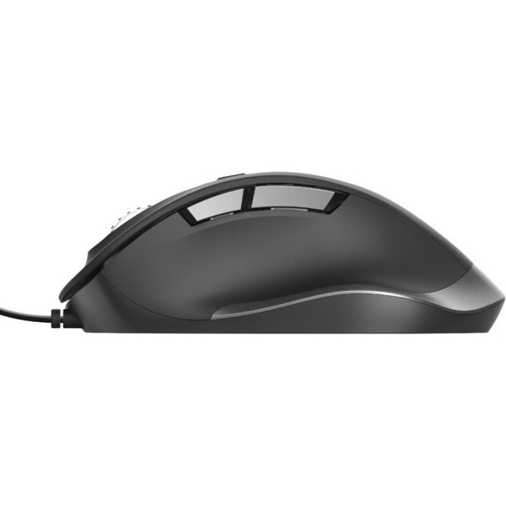 Raton Trust Fyda Wired Comfort Ergonomico Eco USB Black |