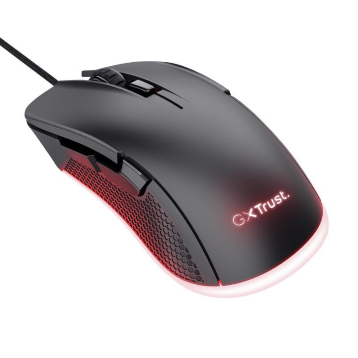 Raton Trust Gxt 922 Ybar Gaming RGB Black | InfoChen Canarias