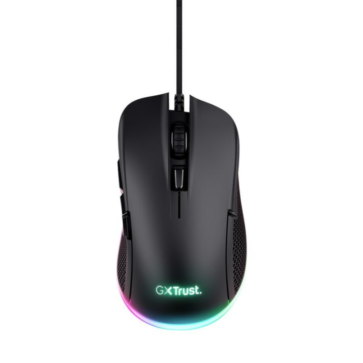 Raton Trust Gxt 922 Ybar Gaming RGB Black | InfoChen Canarias