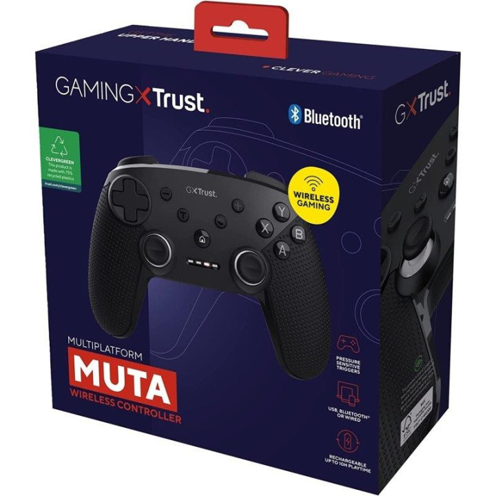 Mando Trust Gxt 542 Muta Gaming PC Wireless Black | InfoChen