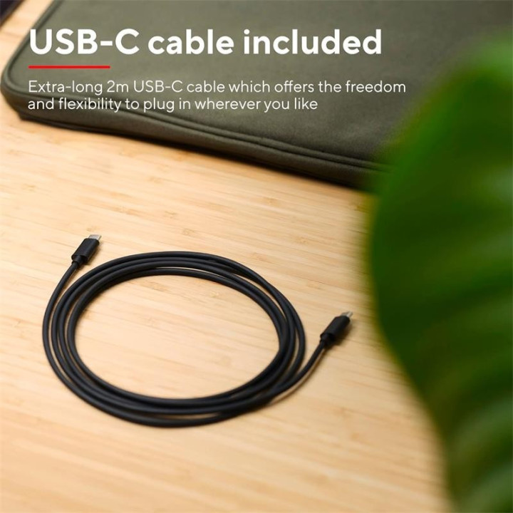 Cargador Trust Maxo USB-C 65W 2M Black | InfoChen Canarias