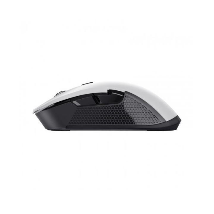 Raton Trust Ybar GXT923W Wireless RGB White | InfoChen Canarias