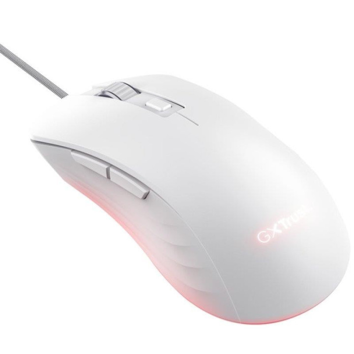 Raton Trust Gaming Gxt 924 Ybar RGB USB 25K Dpi Whte | InfoChen