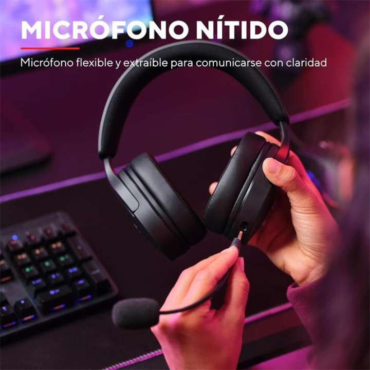 Auriculares + Microfono Trust Gaming Gxt 489 Fayzo Headset Multi