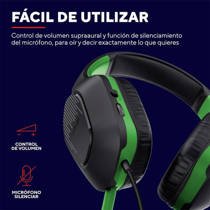 Auriculares + Microfono Trust Gaming Gxt 415X Zirox Multi Headset