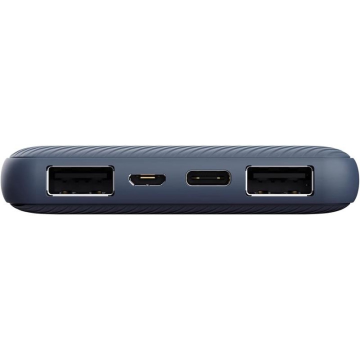 Powerbank Trust Primo Slim 10000MAH X2 USB-A + USB-C + Micro-USB