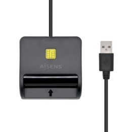 Lector De Tarjetas Dni Aisens Dni + Sim/microsd USB Black |