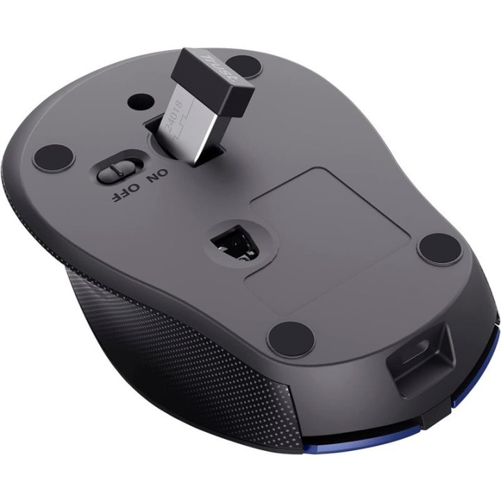 Raton Trust Zaya Recargable Wireless Blue | InfoChen Canarias