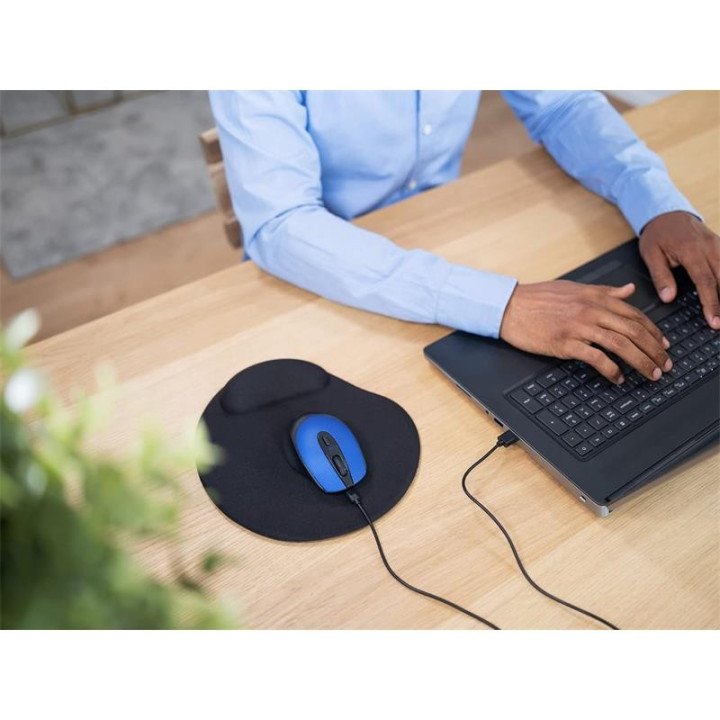 Raton Trust Zaya Recargable Wireless Blue | InfoChen Canarias