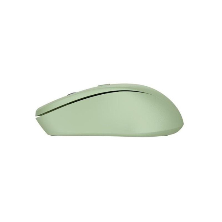 Raton Trust Mydo Silent Click Wireless Green | InfoChen Canarias