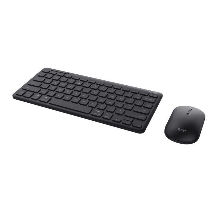 Teclado + Raton Trust Lyra TKL Wireless Multidispositvo Black |