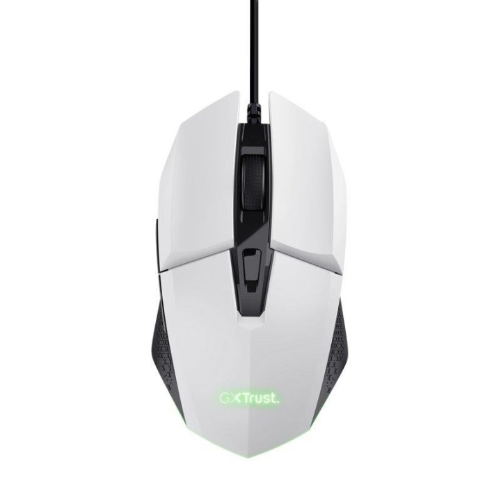 Raton Trust Gaming Gxt 109W Felox RGB USB 6400DPI 6 Botones White
