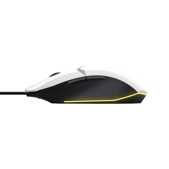 Raton Trust Gaming Gxt 109W Felox RGB USB 6400DPI 6 Botones White