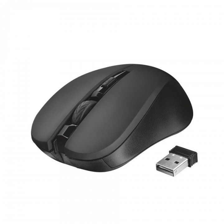 Raton Trust Mydo Silent Click Wireless Black | InfoChen Canarias
