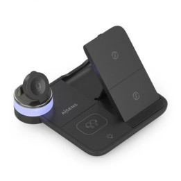 Base Cargador Aisens Smartphone/apple Watch/auriculares Wireless