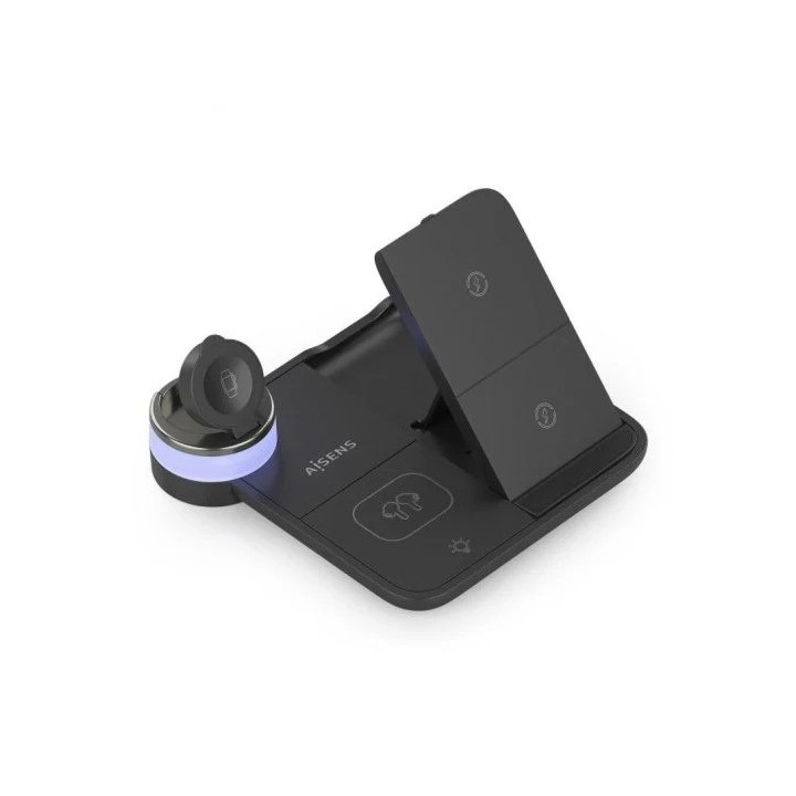 Base Cargador Aisens Smartphone/apple Watch/auriculares Wireless