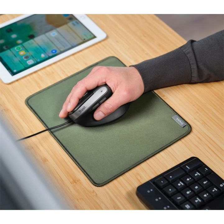 Raton Trust Bayo Ii Ergonomico 2400 Dpi USB Black | InfoChen