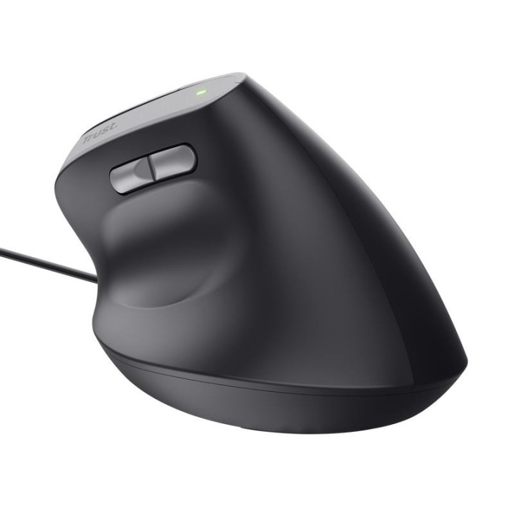 Raton Trust Bayo Ii Ergonomico 2400 Dpi USB Black | InfoChen