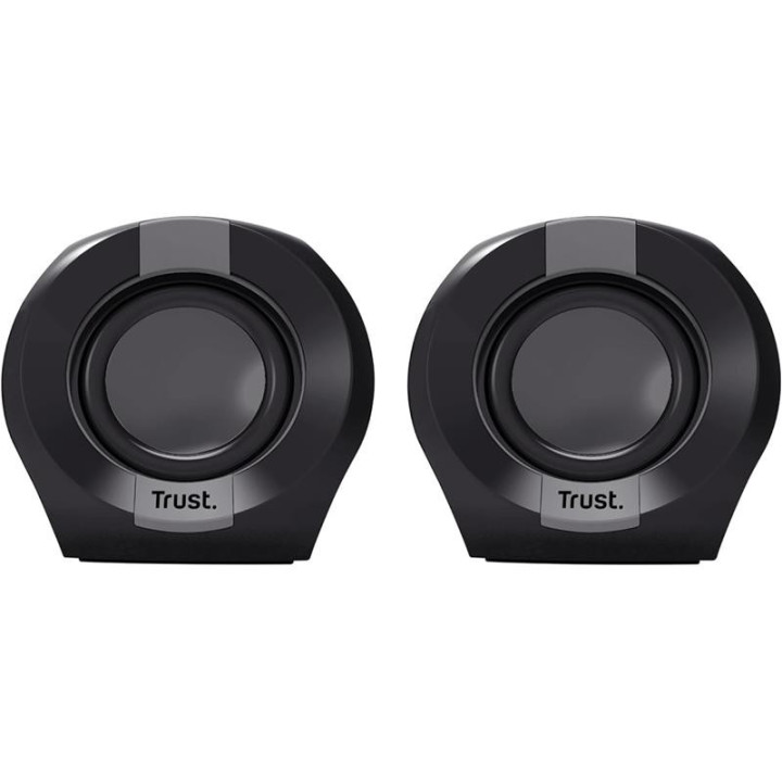 Altavoces Trust Polo USB 2.0 Black | InfoChen Canarias