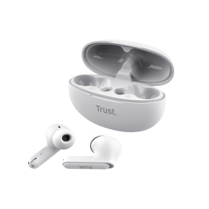 Auriculares Trust Yavi Earbuds Enc Bluetooth Wireless White |