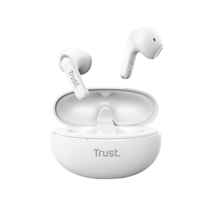 Auriculares Trust Yavi Earphones Enc Bluetooth Wireless White |
