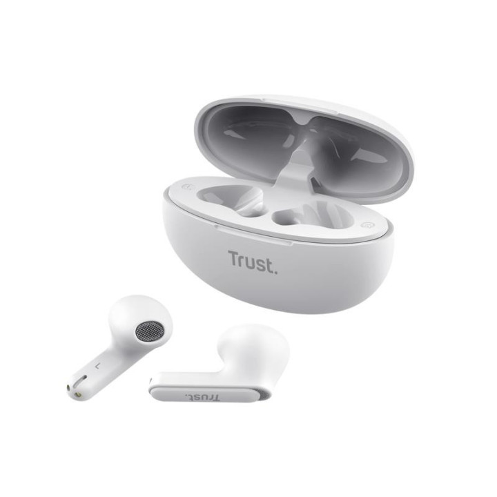 Auriculares Trust Yavi Earphones Enc Bluetooth Wireless White |