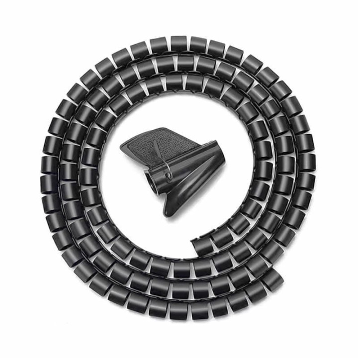 Organizador De Cable Aisens 25MM 1M Black | InfoChen Canarias