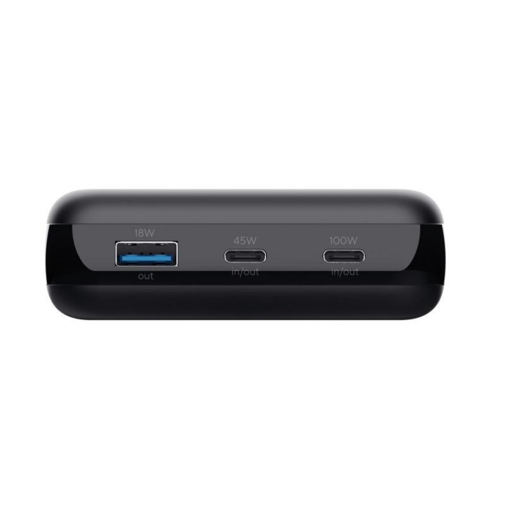 Bateria Externa 100W USB-A + 2X USB-C Black | InfoChen Canarias