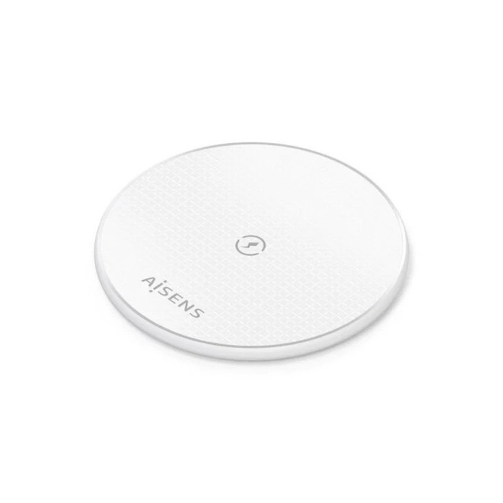 Base De Carga Aisens Wireless Smartphone 15W White | InfoChen