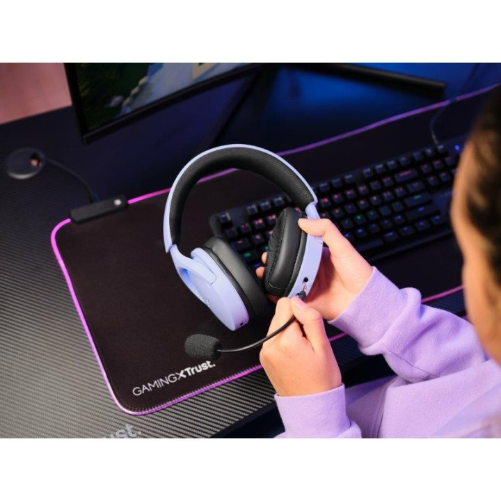 Auriculares + Microfono Trust Gaming RGB Gxt 491P Fayzo Headset