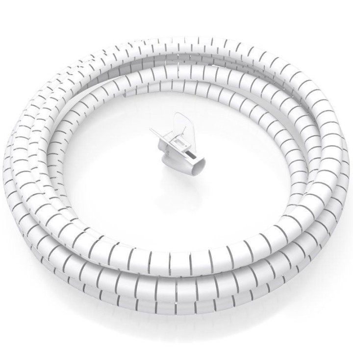 Organizador De Cable Aisens Flexible 25MM 3M White | InfoChen
