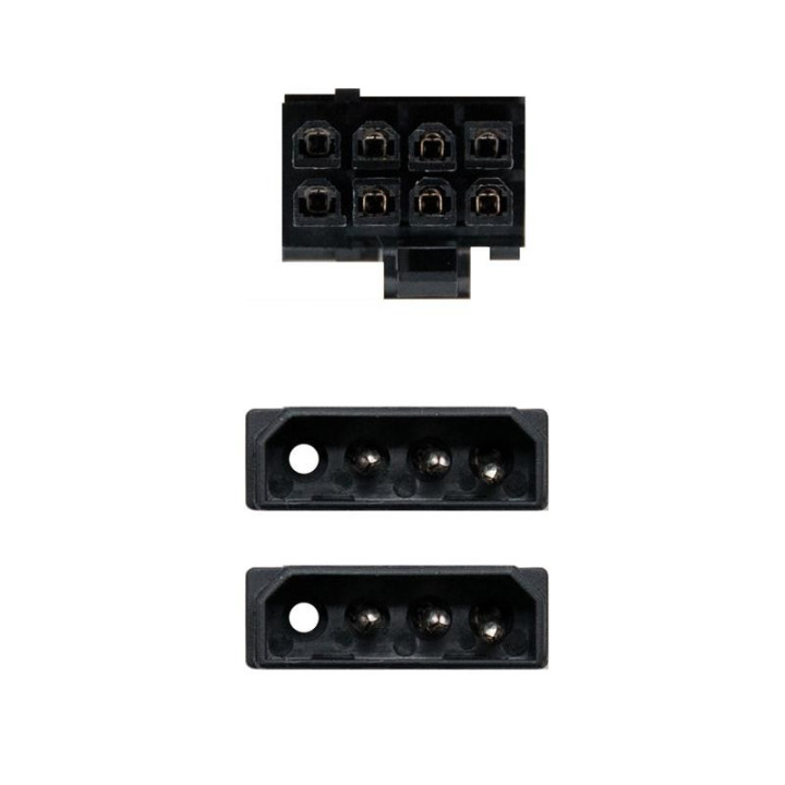 Cable Alimentacion Tarjeta Grafica Nanocable X2 Molex/m - 6+2