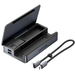 Docking USB-C Para Steam Deck/switch Vention 2X HDMI 4K/3X